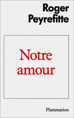 Tapa de Notre amour