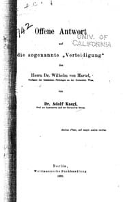 Tapa de Offene antwort auf die sogenannte "verteidigung" des herrn dr