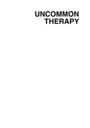 Tapa de Uncommon Therapy