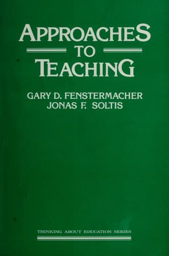 Tapa de Approaches to teaching