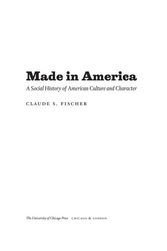 Tapa de Made in America