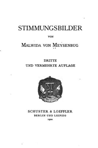 Tapa de Stimmungsbilder