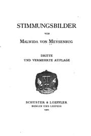 Tapa de Stimmungsbilder