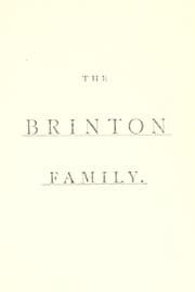 Tapa de The Brinton family
