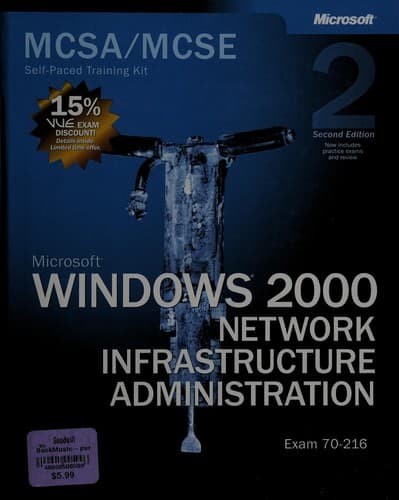 Tapa de MCSA/MCSE self-paced training kit