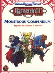 Tapa de Monstrous Compendium