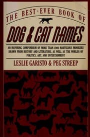 Tapa de The best-ever book of dog & cat names