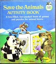 Tapa de Save-The-Animals Activity Book