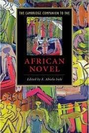 Tapa de The Cambridge companion to the African novel