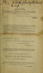 Tapa de Levels of Pennsylvania