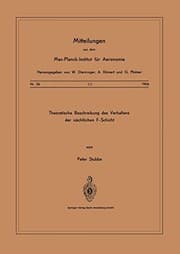 Tapa de Theoretische Beschreibungen des Verhaltens der Nächtlichen F ― Schicht