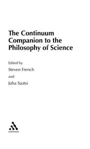 Tapa de The Continuum companion to the philosophy of science