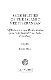 Tapa de Sensibilities of the Islamic Mediterranean