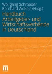 Tapa de Handbuch Arbeitgeber- und Wirtschaftsverbände in Deutschland