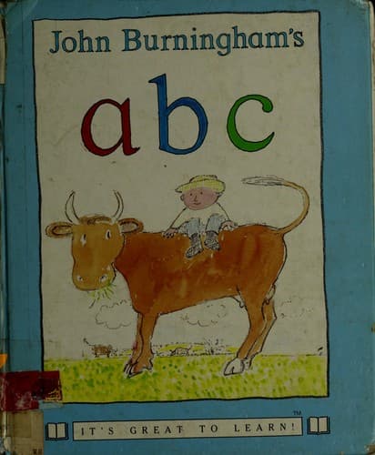 Tapa de John Burningham's ABC.