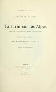 Tapa de Tartarin sur les Alpes