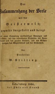 Tapa de Der Zusammenhang der Seele mit der Giesterwelt