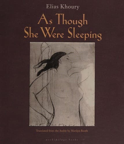 Tapa de As though she were sleeping