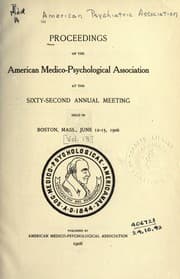 Tapa de Proceedings of the annual meeting