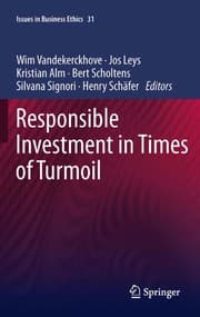Tapa de Responsible investment in times of turmoil