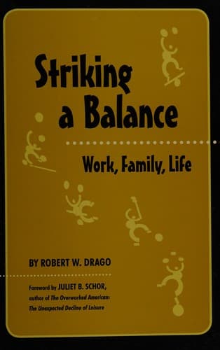 Tapa de Striking a balance