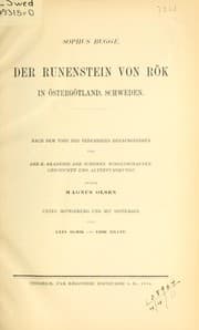 Tapa de Der Runenstein von Rök in östergötland, Schweden