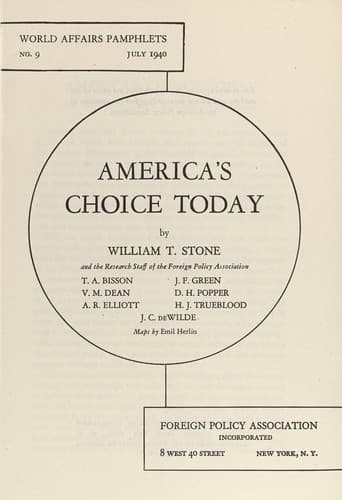 Tapa de America
