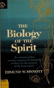 Tapa de The biology of the spirit