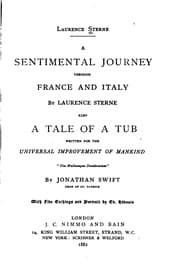 Tapa de A Sentimental Journey Through France and Italy