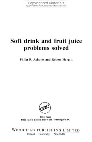 Tapa de Soft drink and fruit juice problems solved