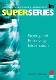 Tapa de Storing and Retrieving Information Super Series