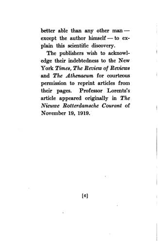 Tapa de The Einstein Theory of Relativity: A Concise Statement