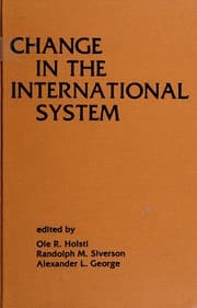 Tapa de Change in the international system