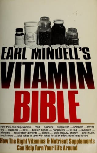 Tapa de Vitamin bible