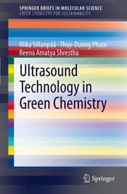 Tapa de Ultrasound Technology in Green Chemistry