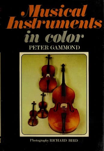 Tapa de Musical instruments in color