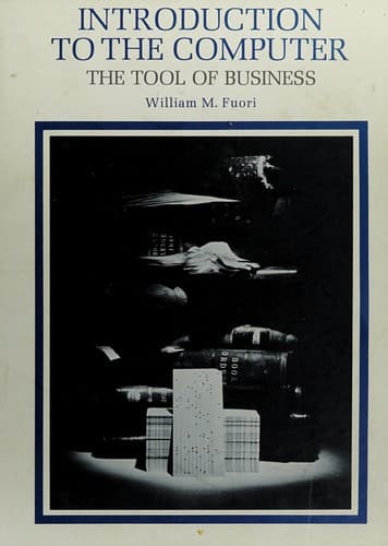 Tapa de Introduction to the computer