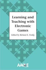 Tapa de Learning and teaching with electronic games