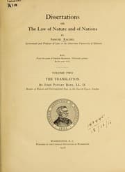 Tapa de De jure naturae et gentium dissertationes