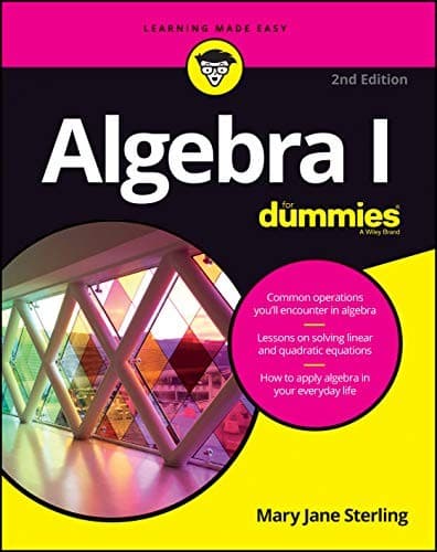 Tapa de Algebra I For Dummies