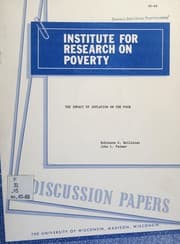 Tapa de The impact of inflation on the poor