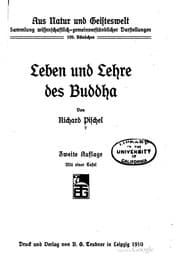 Tapa de Leben und Lehre des Buddha