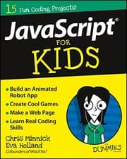 Tapa de JavaScript For Kids For Dummies