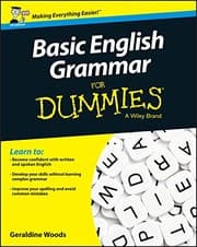 Tapa de Basic English Grammar For Dummies - UK
