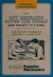 Tapa de The boy mechanic saves the world (one project at a time)
