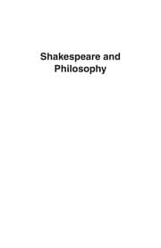 Tapa de Shakespeare and philosophy