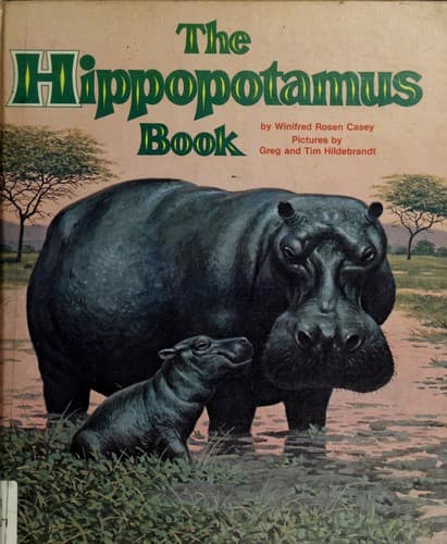 Tapa de The hippopotamus book
