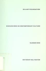 Tapa de Discussions in Contemporary Culture