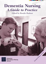 Tapa de Dementia Nursing