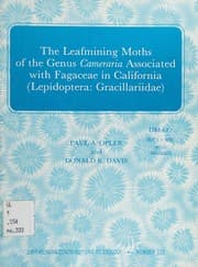 Tapa de The leafmining moths of the genus Cameraria associated with Fagaceae in California (Lepidoptera, Gracillariidae)